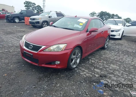 2010 Lexus Is 350C из США, поврежденный, VIN JTHFE2C21A2504730